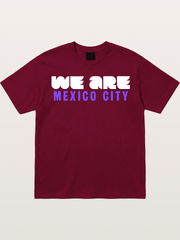 Mexico City Purple Bold Print Gildan T-shirt