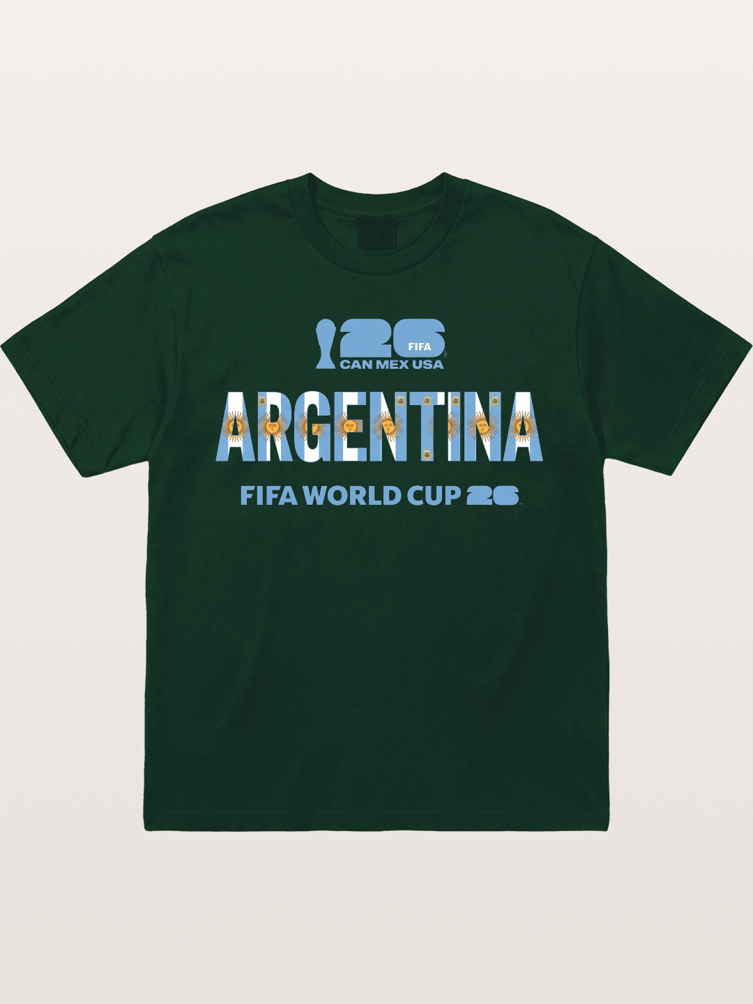 2026 World Cup Argentina Sun Design Gildan T-shirt