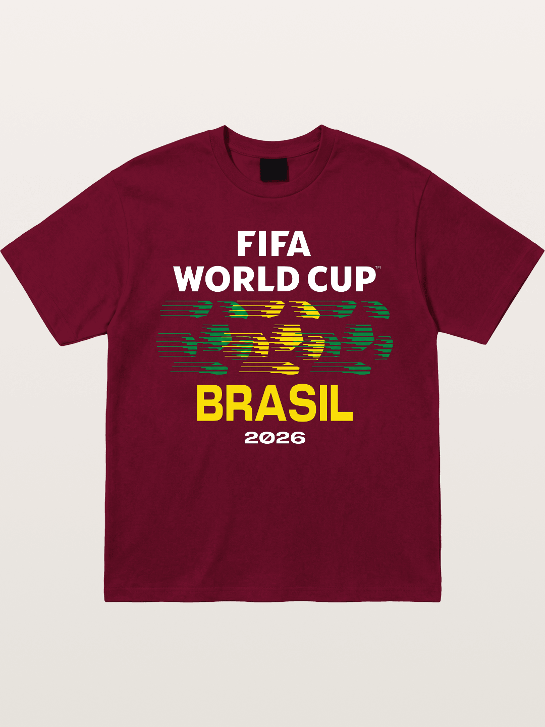 Brasil WC 2026 Speed Text Design Gildan T-shirt