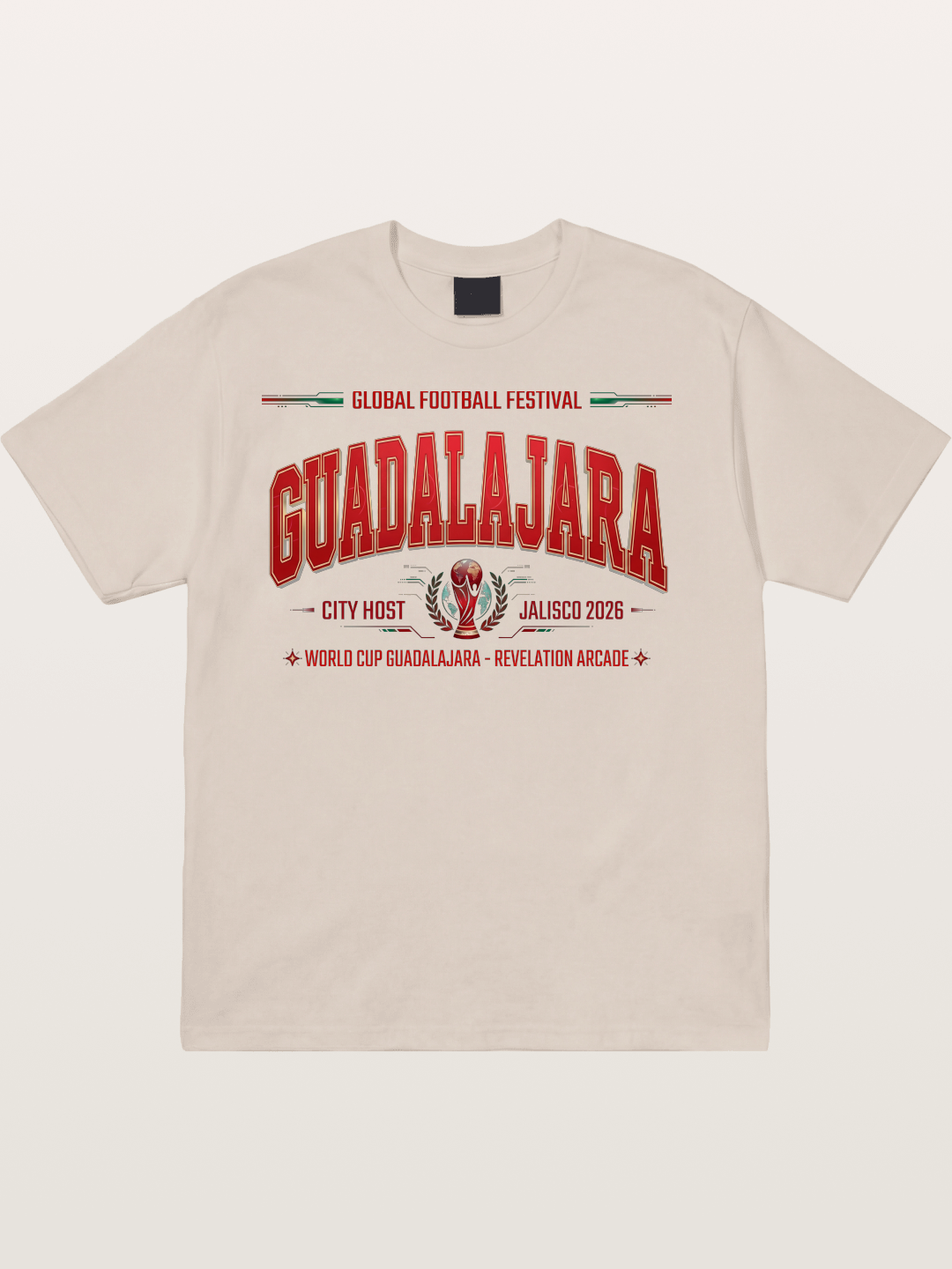Guadalajara 2026 WC Host Print Cotton T-shirt