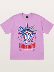 USA WC 2026 Statue of Liberty Badge Gildan T-shirt