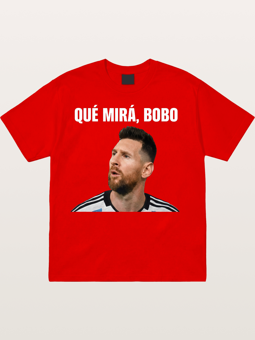 Lionel Messi What Are You Looking At Cotton T-shirt