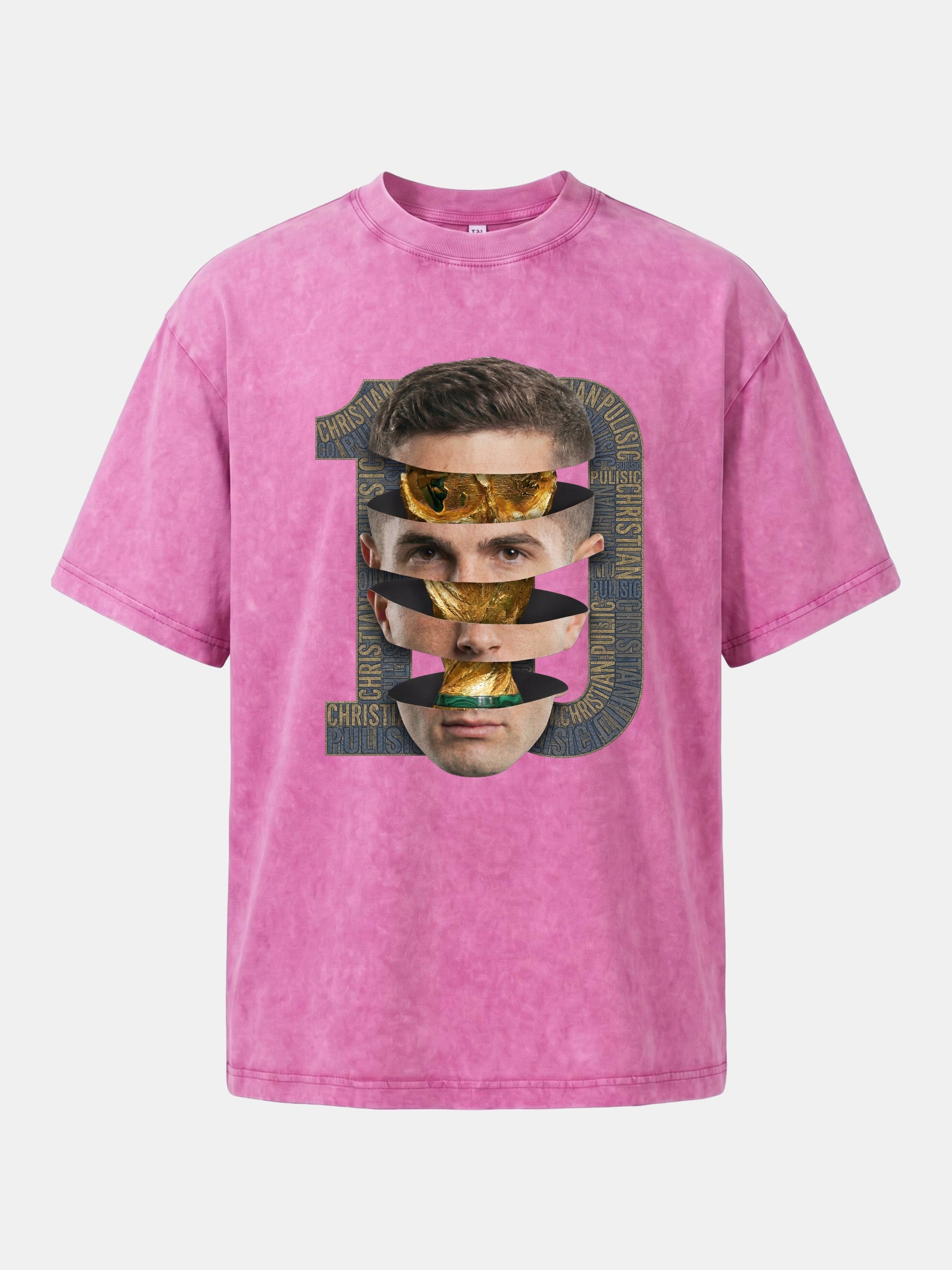 Christian Pulisic World Cup Art Washed T-shirt