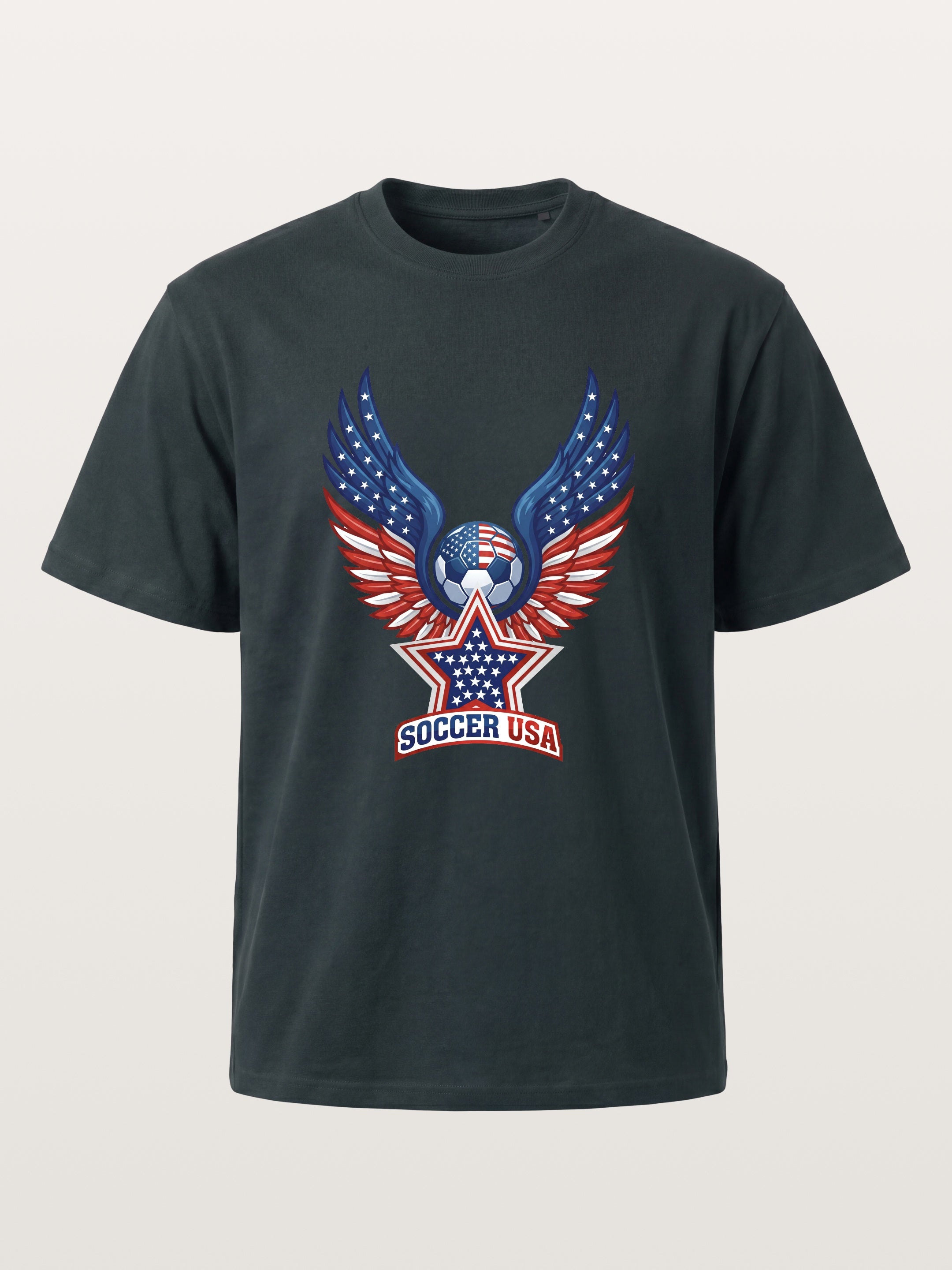 Soccer USA Wings Star Logo Gildan T-shirt