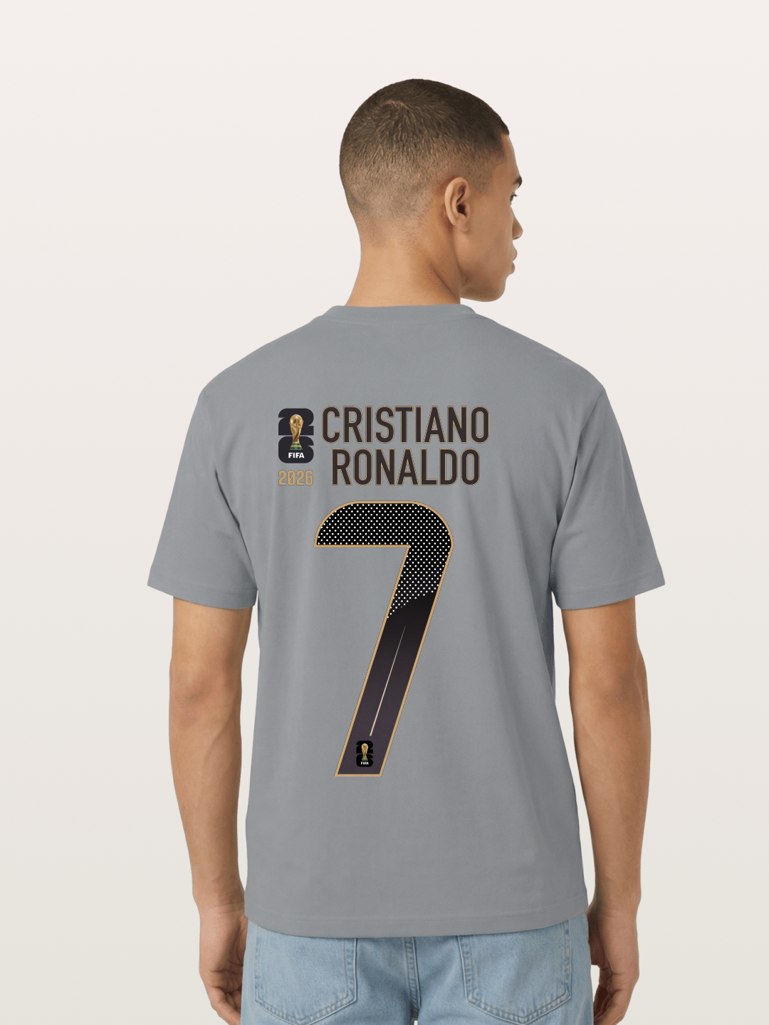 Portugal 7 Ronaldo 2026 WC Gildan T-shirt