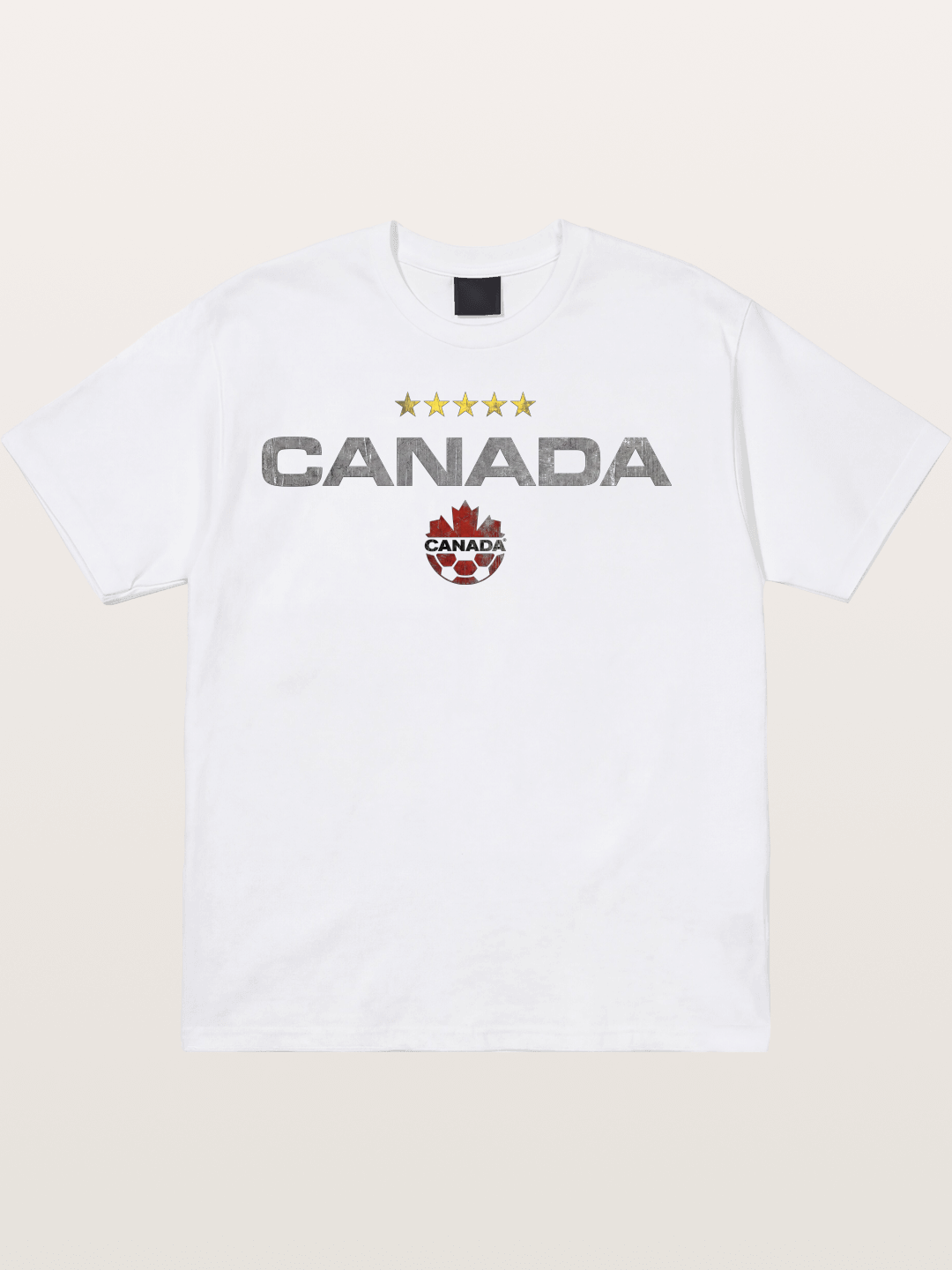 Canada Soccer Team Crest Cotton T-shirt
