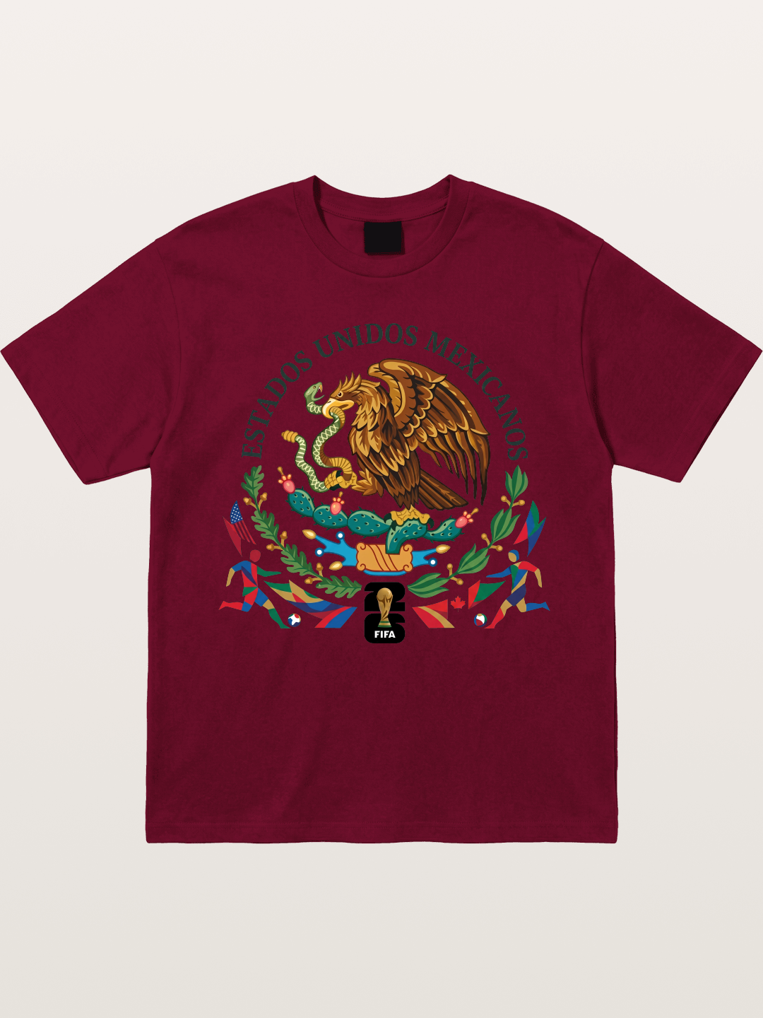 Mexican Eagle World Cup Art Gildan T-shirt