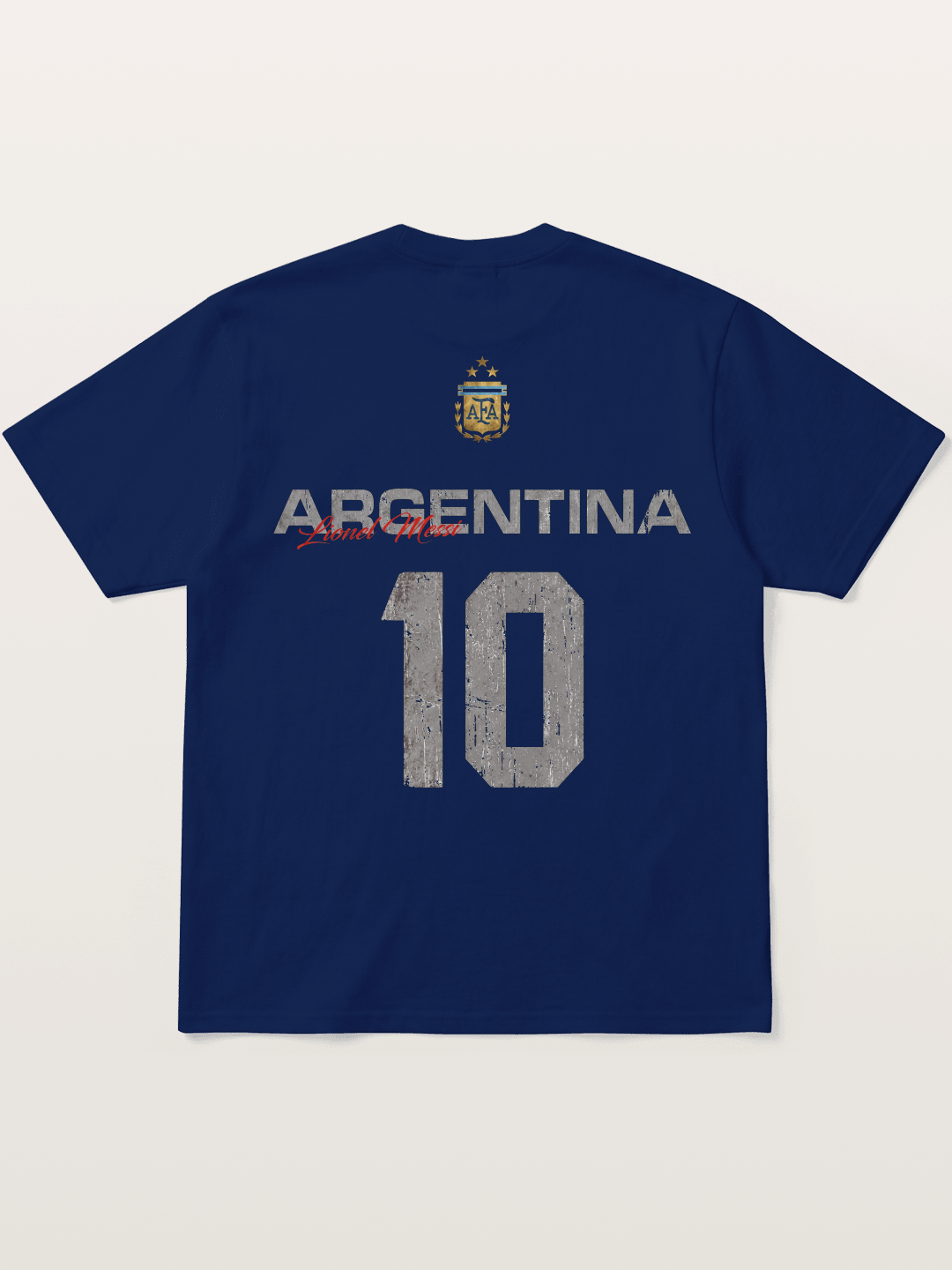 Argentina Messi 10 Retro Soft-Stay T-shirt
