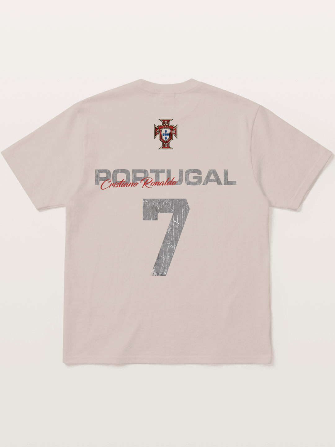 Portugal Ronaldo 7 Jersey Cotton T-shirt
