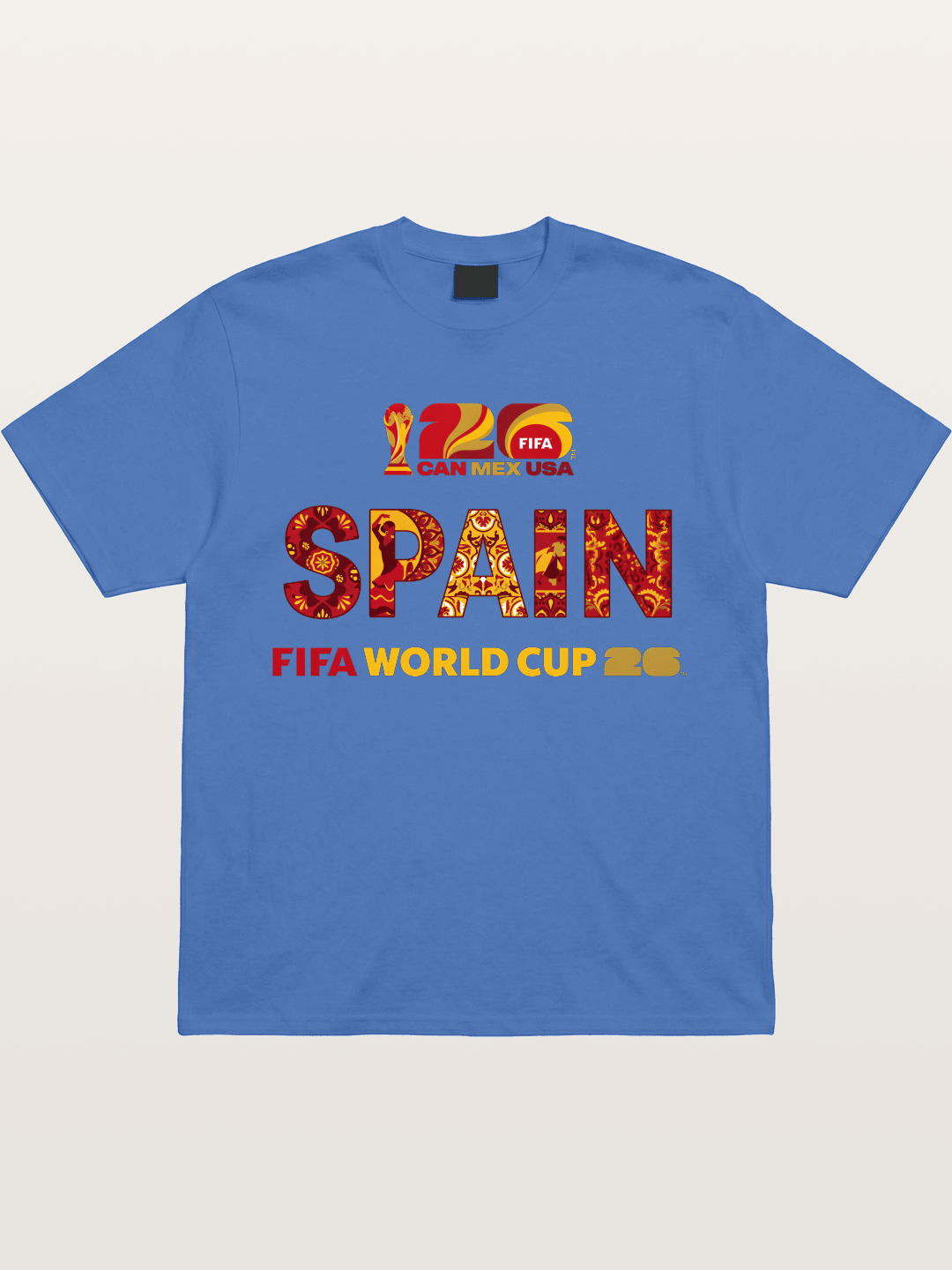 Spain 2026 Cultural Ornament Print Gildan T-shirt