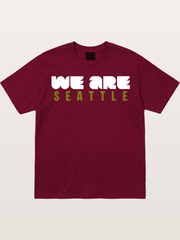 Seattle Olive Green Typography Gildan T-shirt