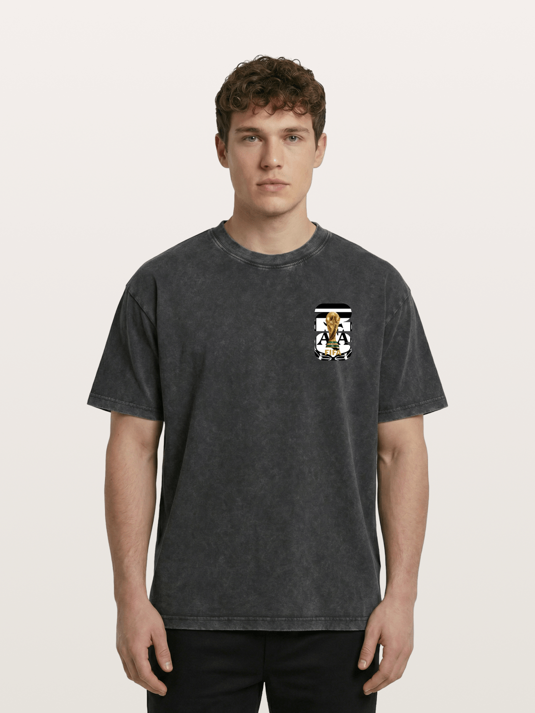 FIFA World Cup Argentina Crest Washed T-shirt
