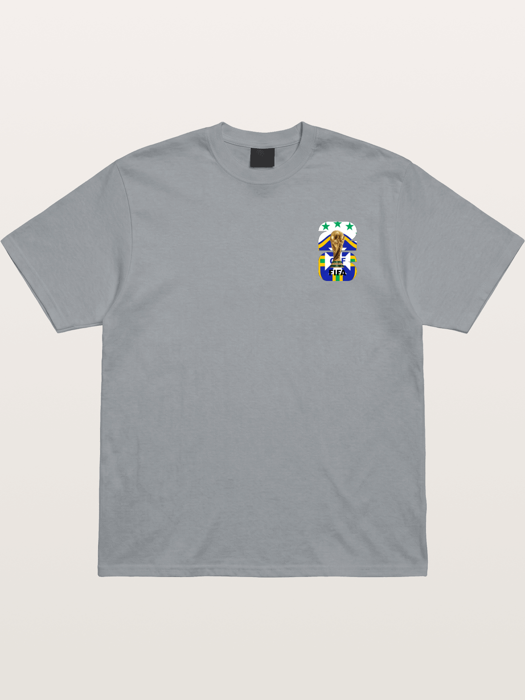 FIFA World Cup Brazil Five Stars Gildan T-shirt