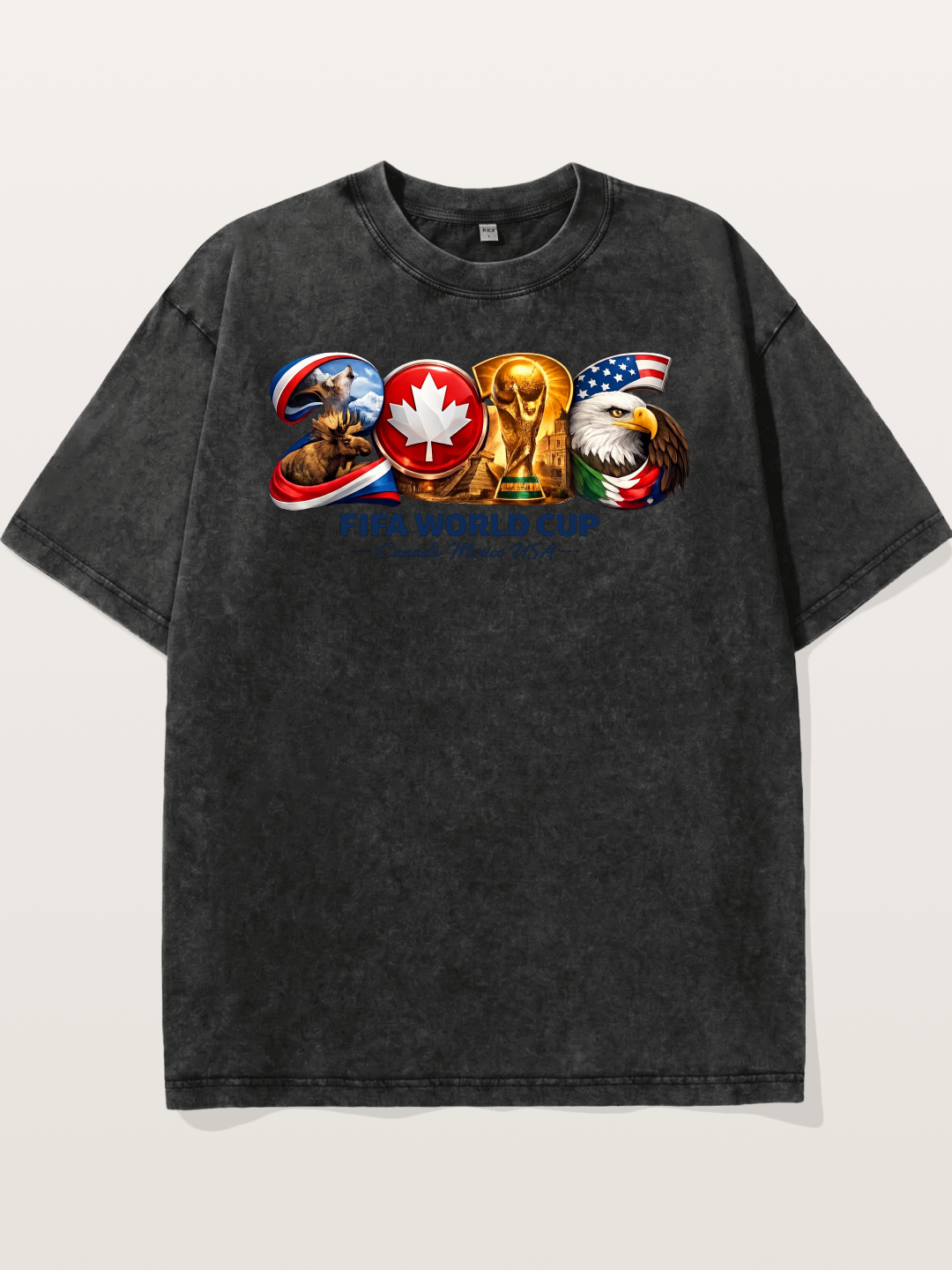 2026 FIFA World Cup Host Nations Washed T-shirt