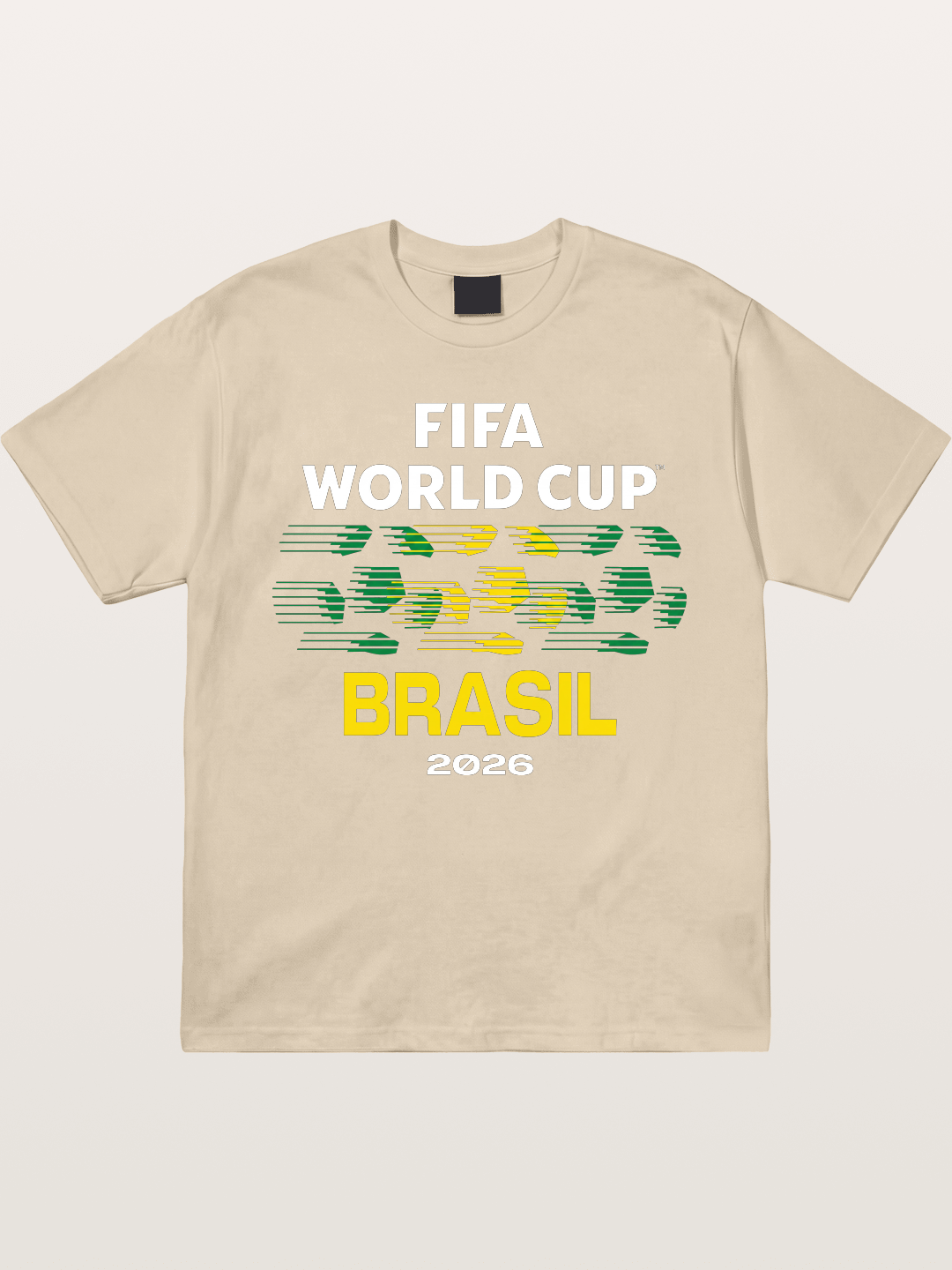 Brasil WC 2026 Speed Text Design Gildan T-shirt