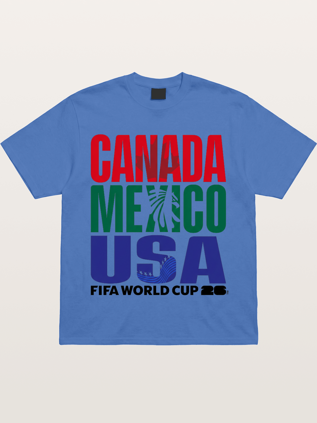 2026 World Cup Host Nations Print Gildan T-shirt