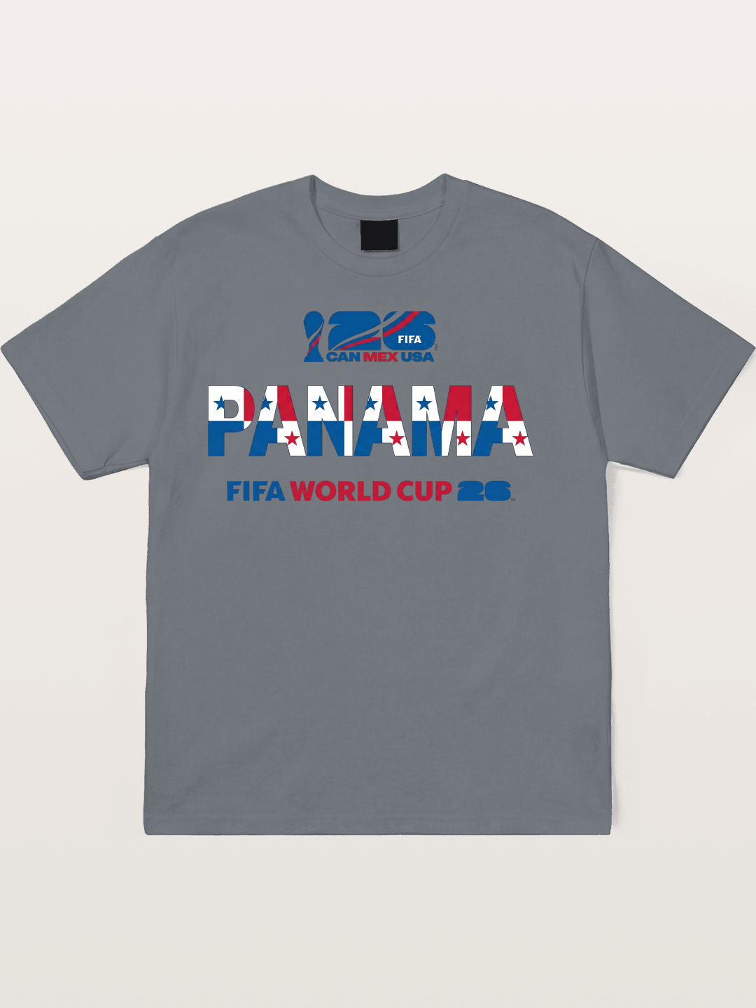 Panama 2026 Flag-Inspired Graphic Cotton T-shirt