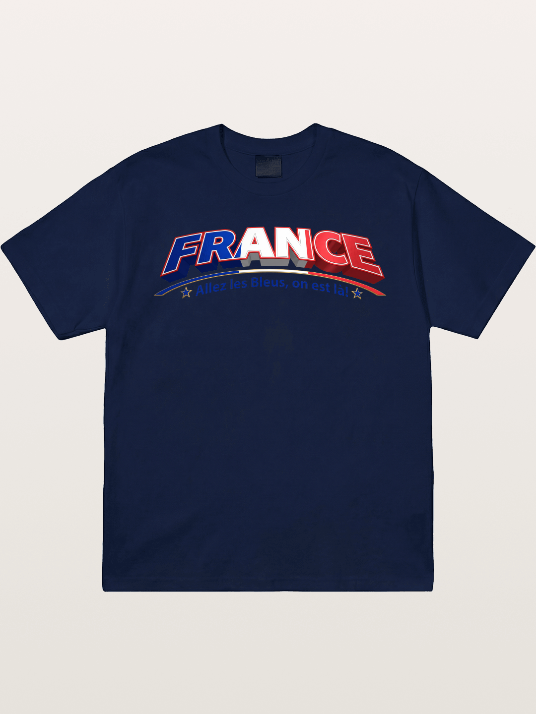 France Retro Team Logo WC Gildan T-shirt