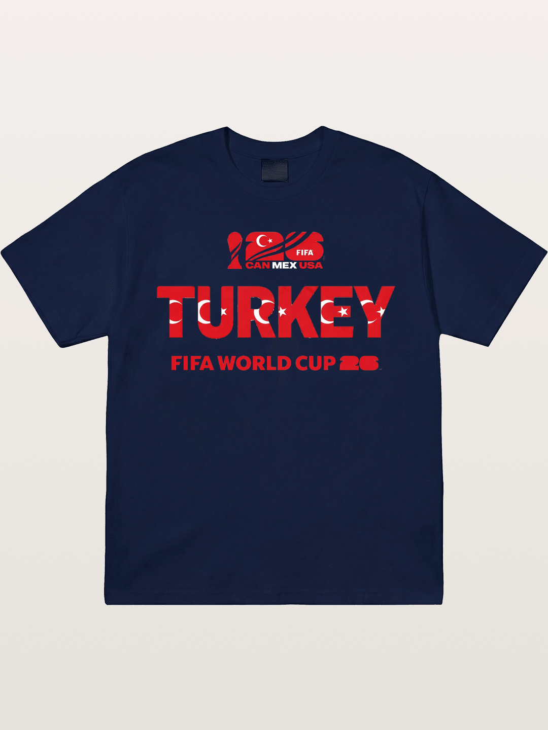 Turkey 2026 Crescent Star Design Gildan T-shirt
