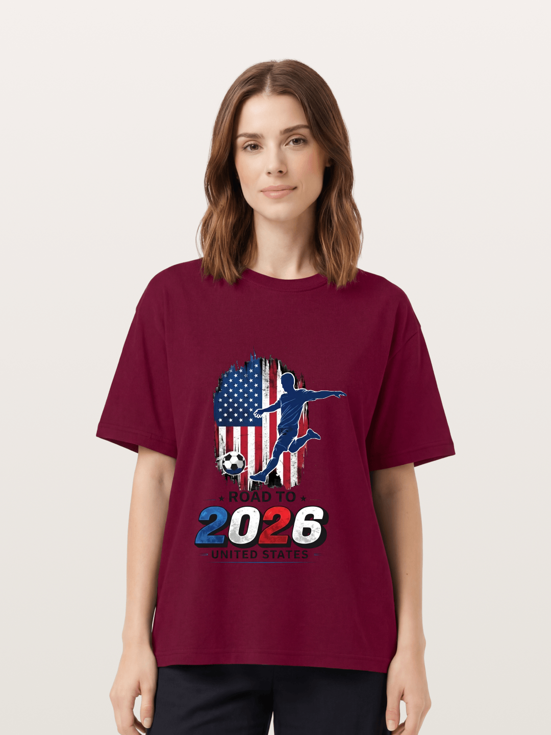 Road to 2026 USA Soccer Player Gildan T-shirt