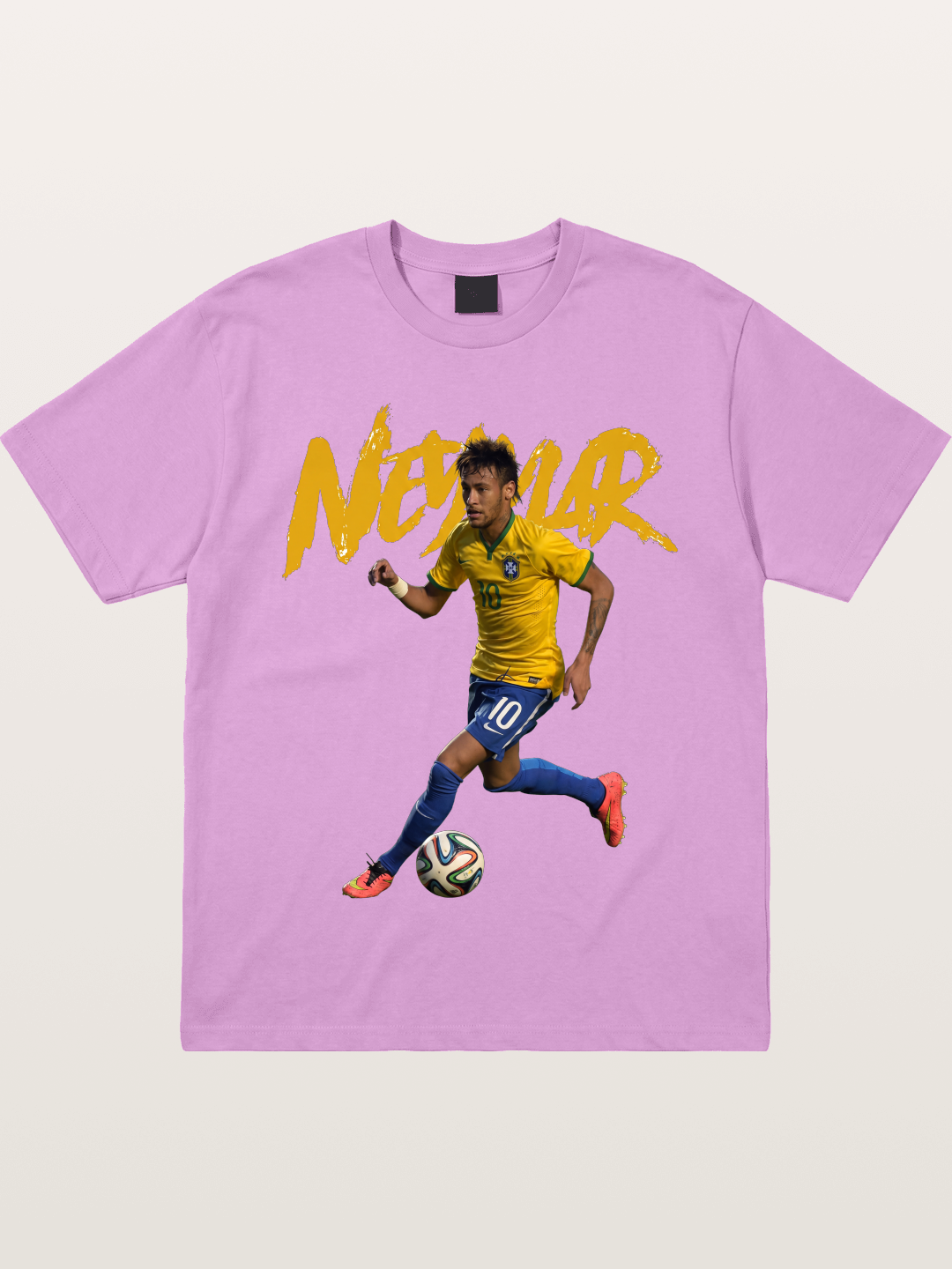 Neymar Brazil Brushstroke Art Gildan T-shirt