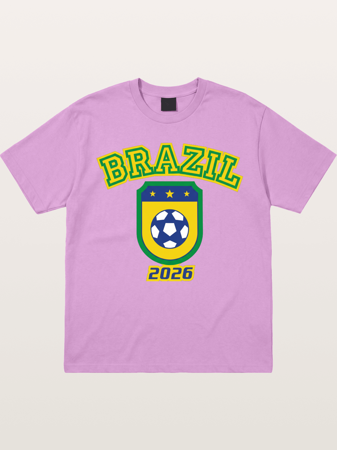 Brazil 2026 World Cup Crest Gildan T-shirt