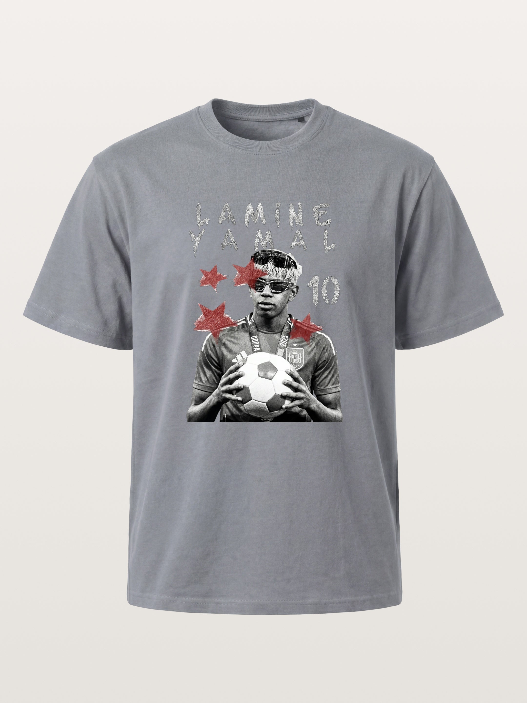 Lamine Yamal 2025 Star Card Gildan T-shirt