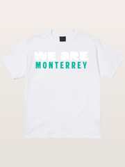 Monterrey Teal Bold Sticker Cotton T-shirt