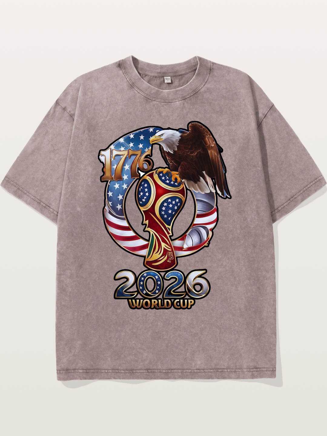 2026 WC Eagle Trophy Art Washed T-shirt