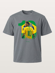 Neymar Brazil 10 Jersey Print Cotton T-shirt