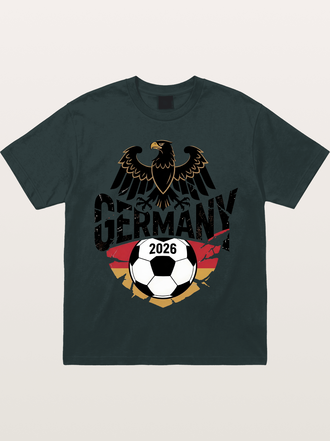 Germany 2026 Eagle Soccer Crest Gildan T-shirt