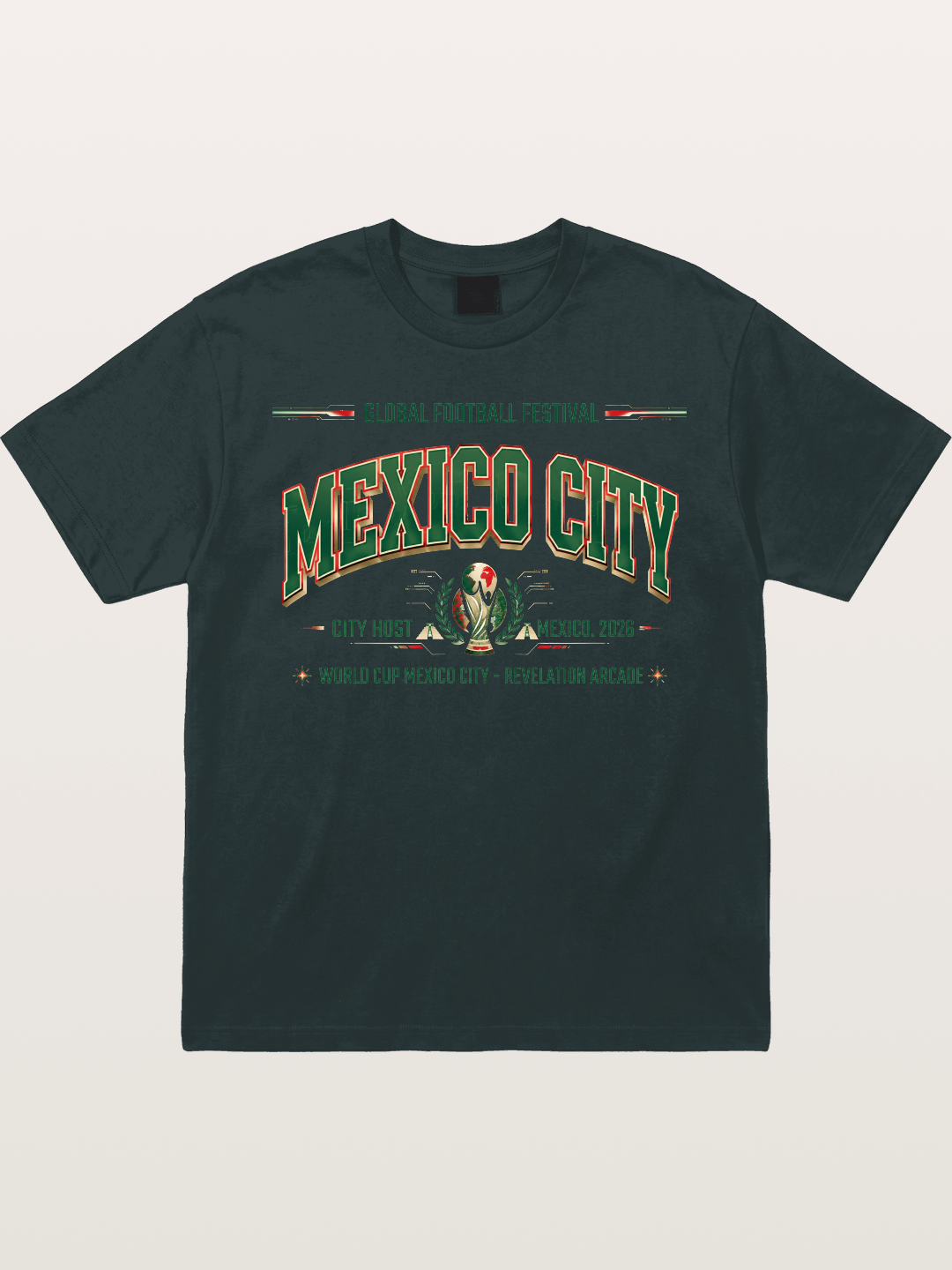 Mexico City 2026 WC Host Sticker Gildan T-shirt