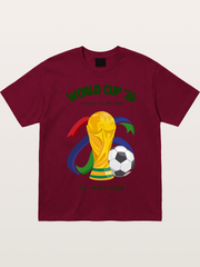 World Cup 26 Trophy and Soccer Ball Gildan T-shirt