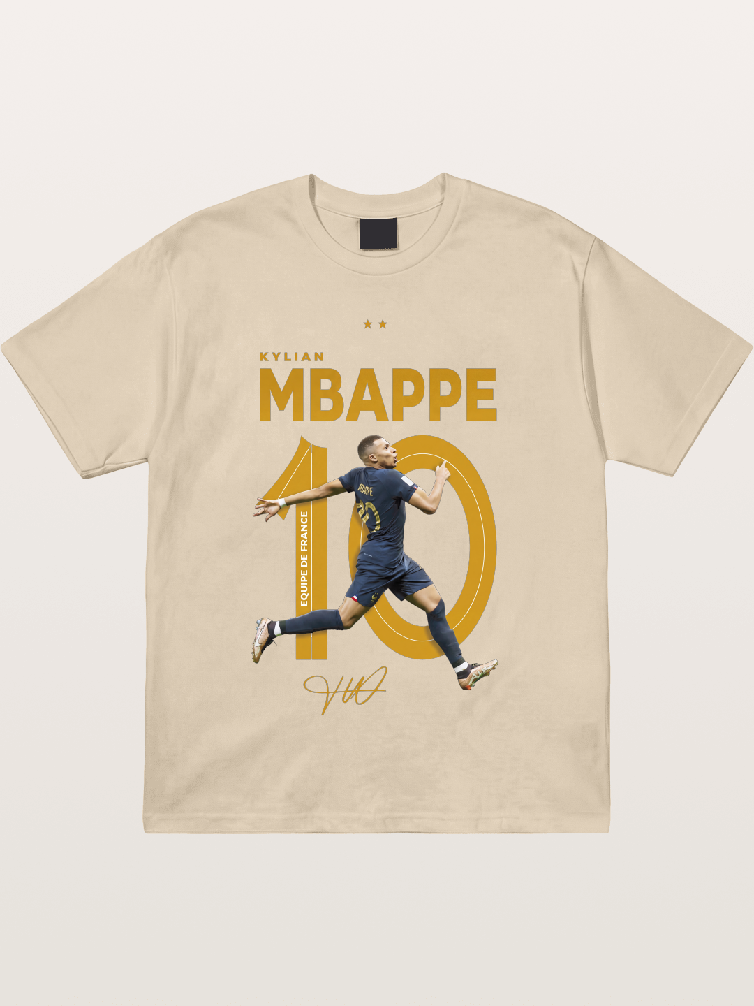 Mbappe France Number 10 Art Gildan T-shirt
