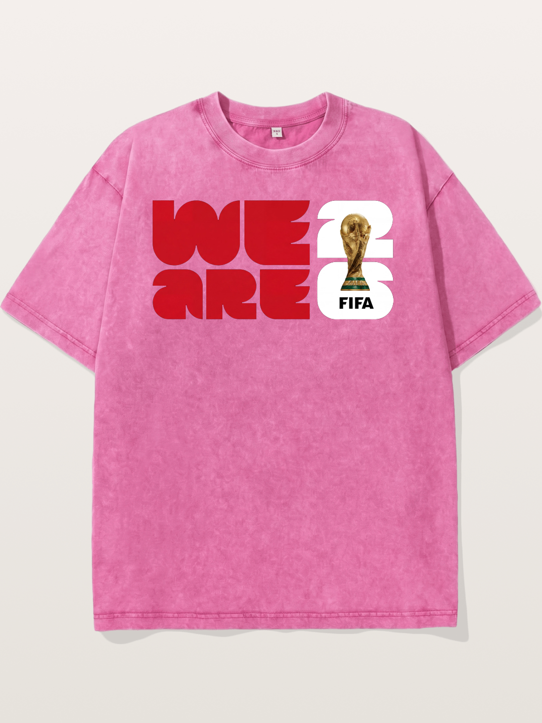 We Are FIFA World Cup Trophy Washed T-shirt