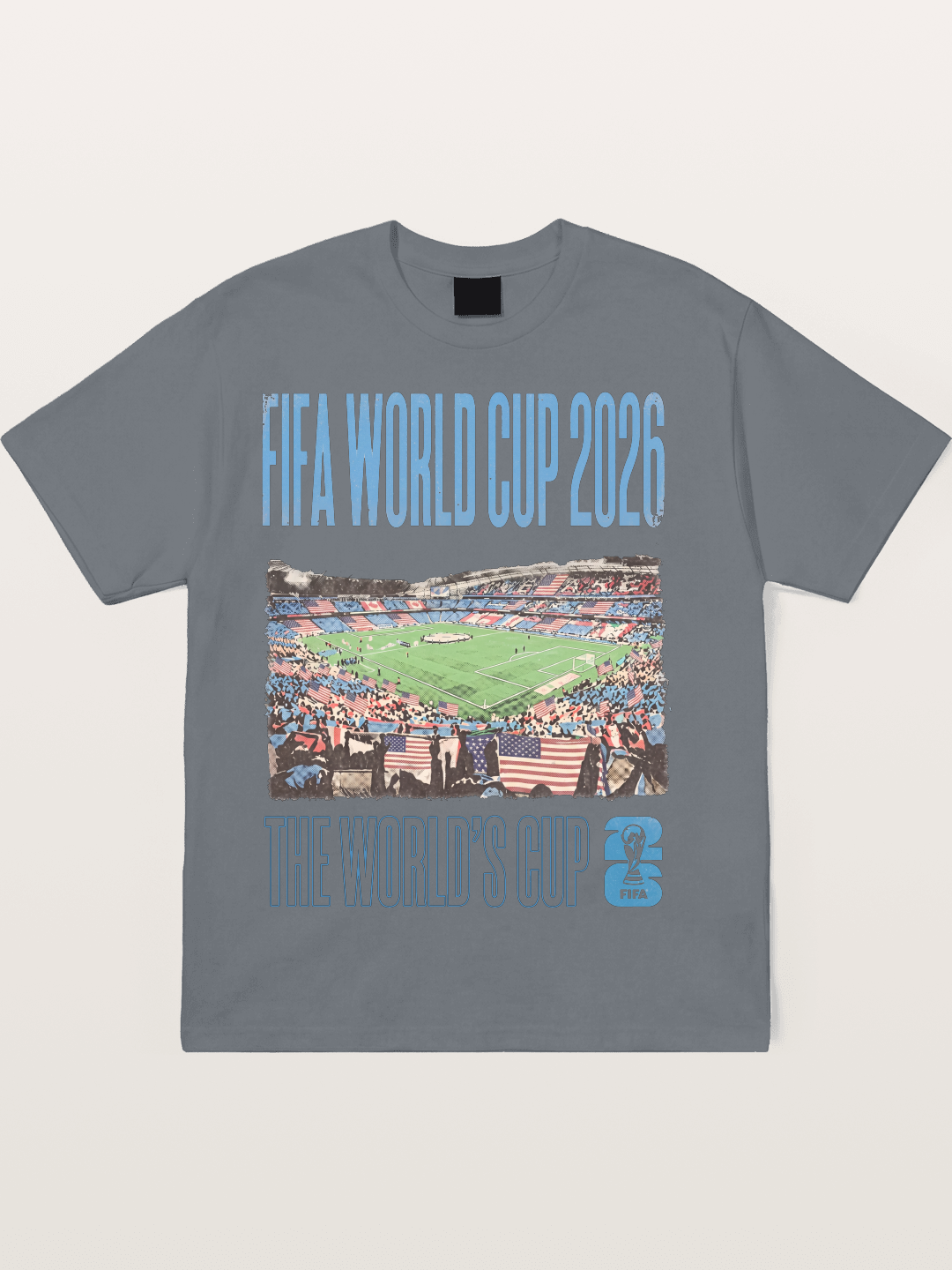 USA 2026 World Cup Stadium View Cotton T-shirt