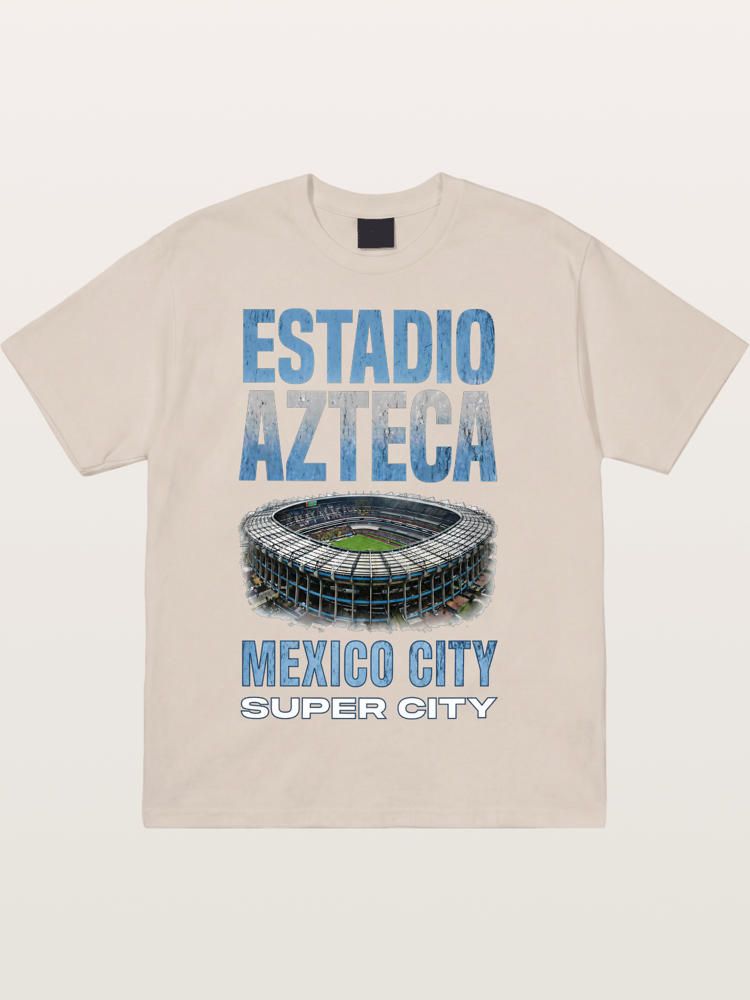 Estadio Azteca WC Print Cotton T-shirt