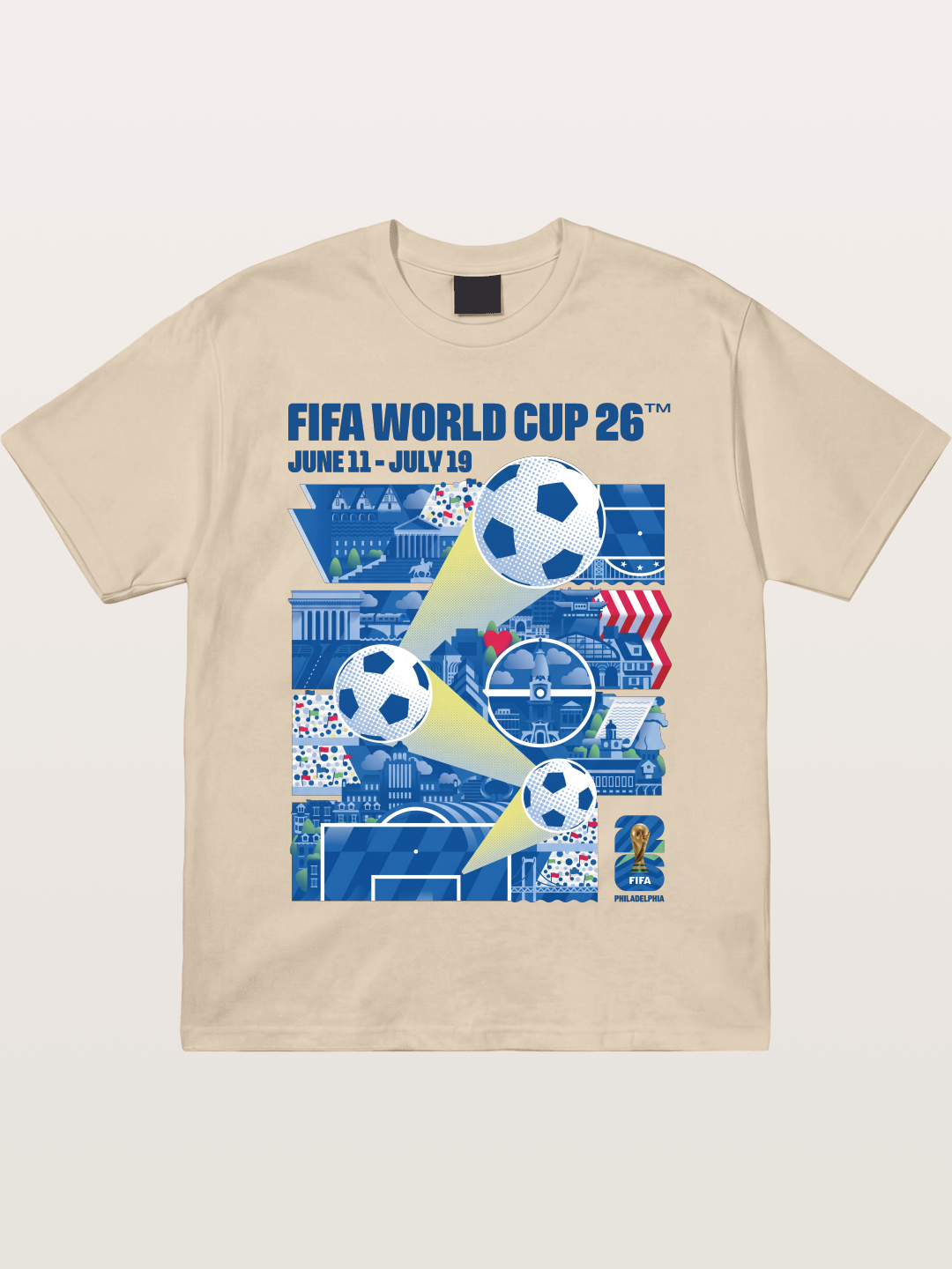 2026 WC Schedule & Landmarks Gildan T-shirt