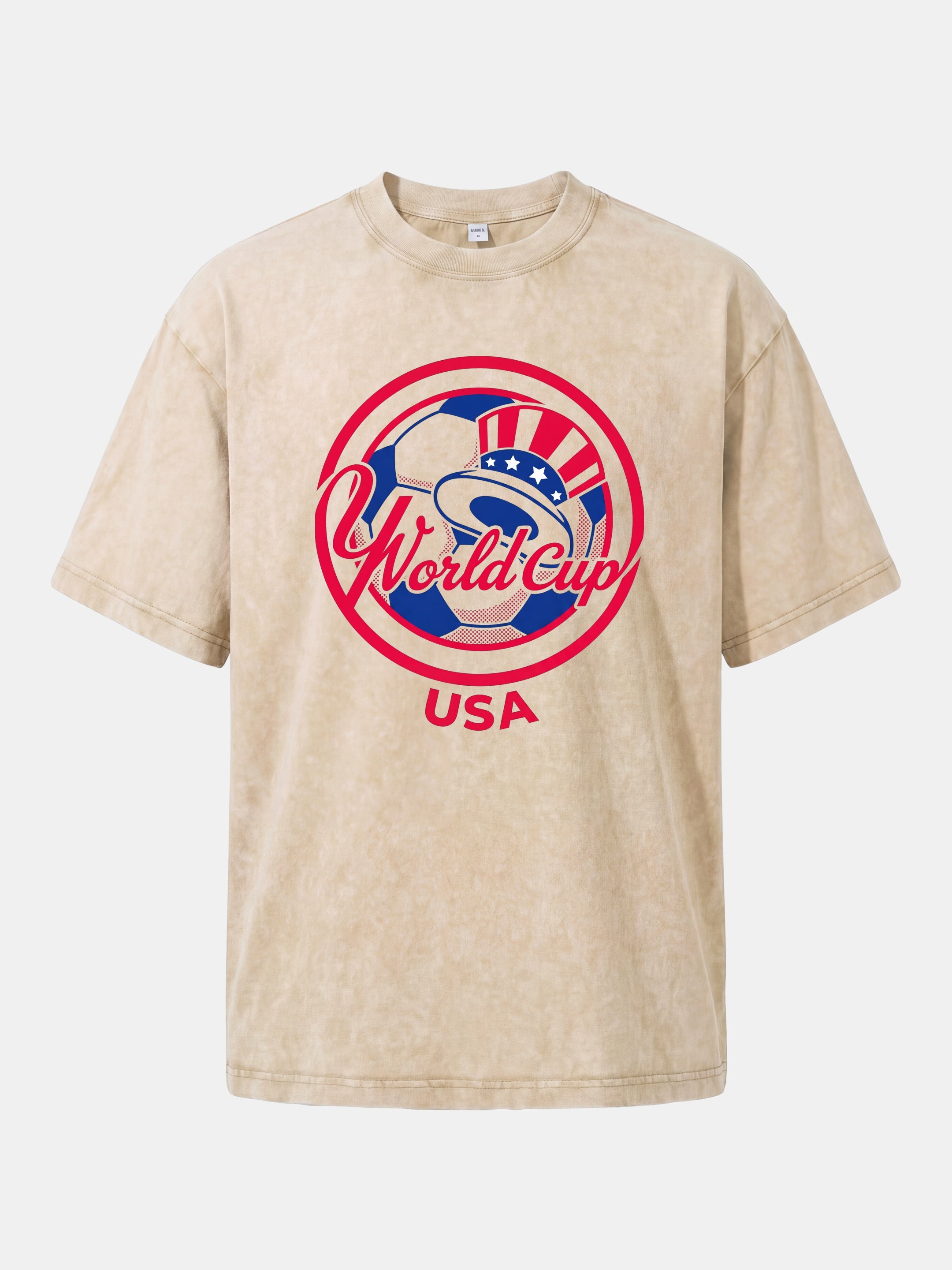 World Cup USA Circle Logo Washed T-shirt