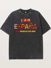 España 2026 World Cup Typo Washed T-shirt