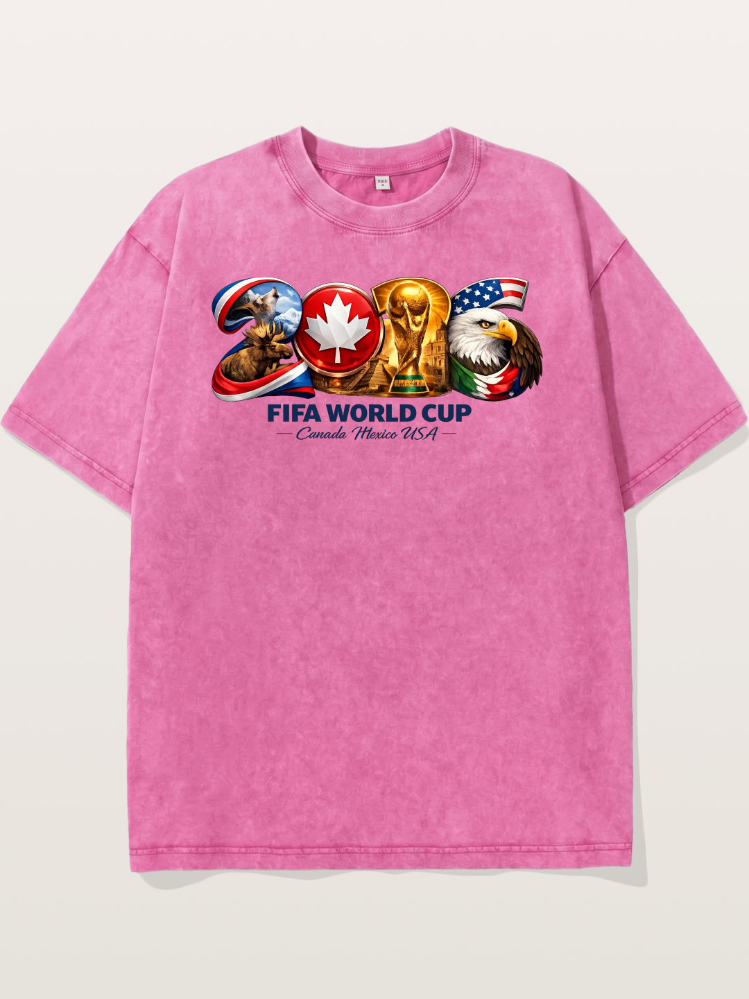 2026 FIFA World Cup Host Nations Washed T-shirt