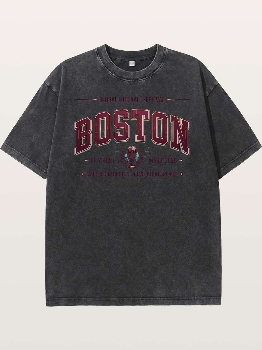 Boston 2026 World Cup Host Washed T-shirt