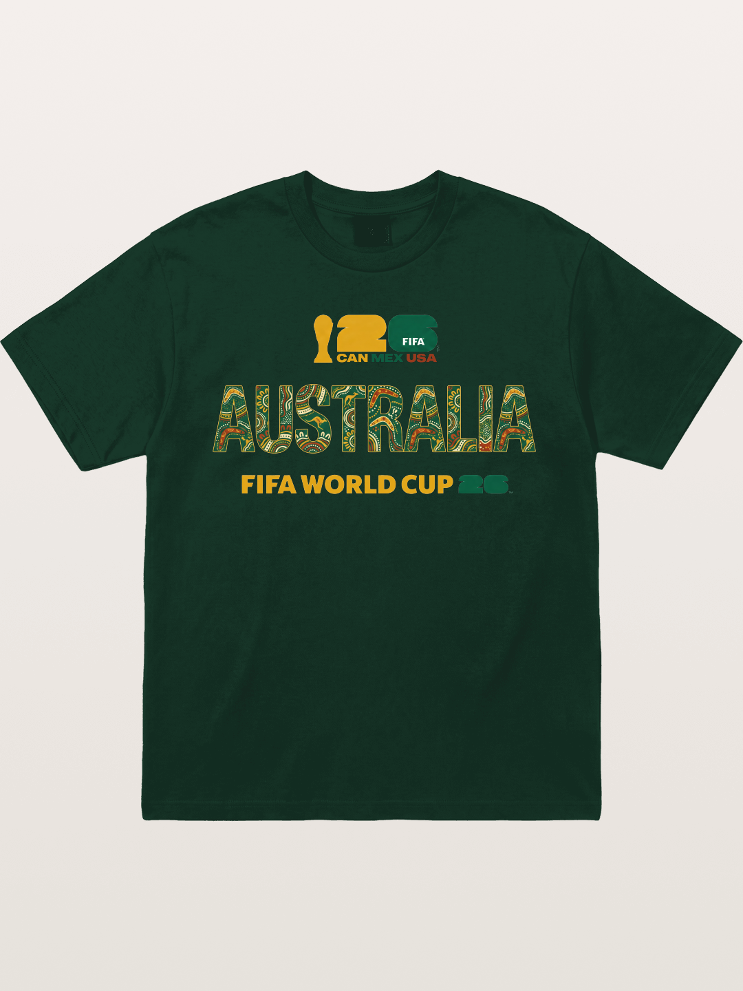 Australia 2026 Aboriginal Design Gildan T-shirt