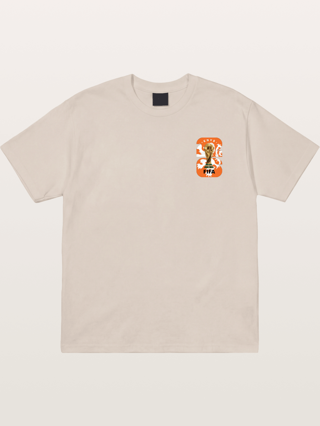 Netherlands World Cup Trophy Crest Cotton T-shirt