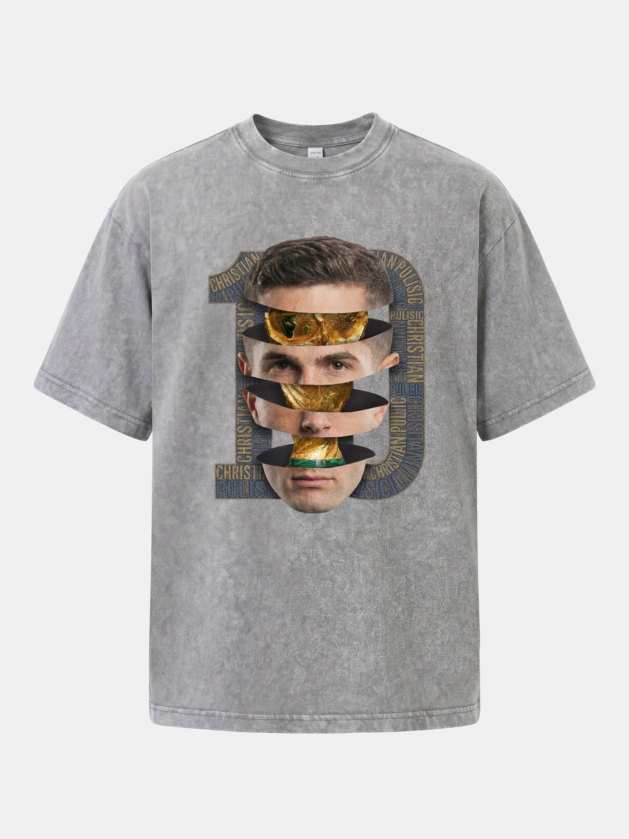 Christian Pulisic World Cup Art Washed T-shirt