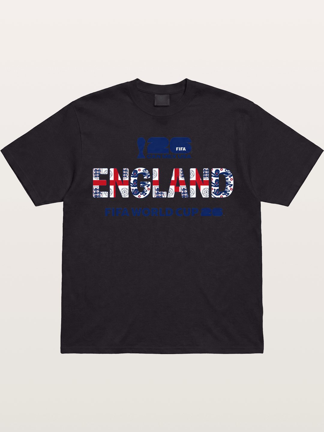 England 2026 World Cup Crest Gildan T-shirt