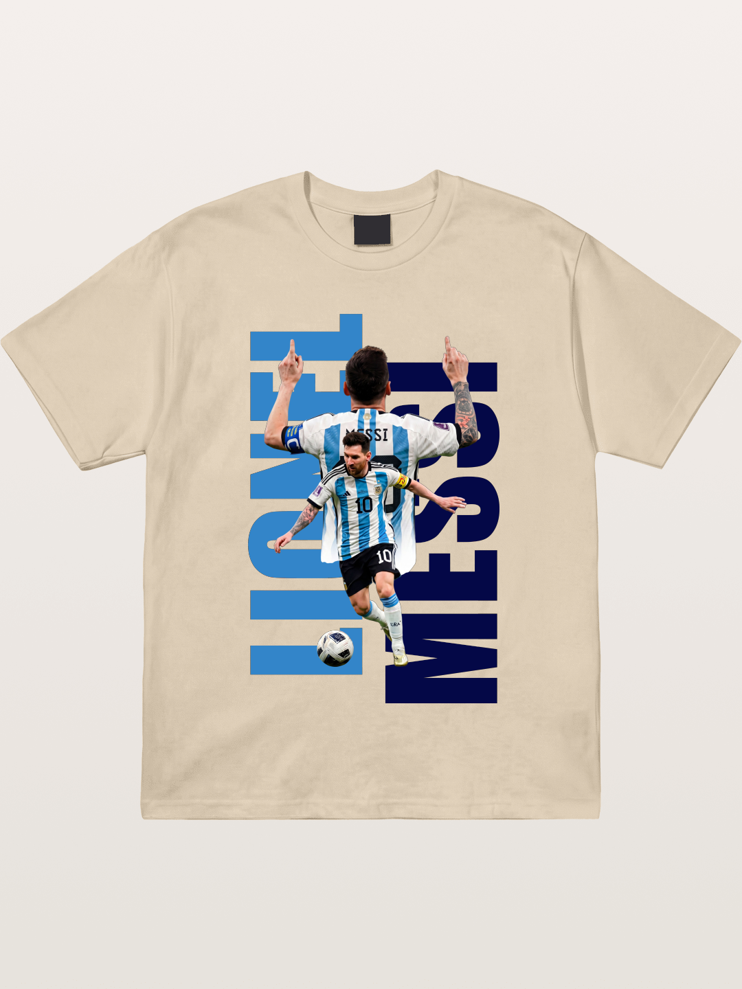 Lionel Messi Argentina 10 Gildan T-shirt