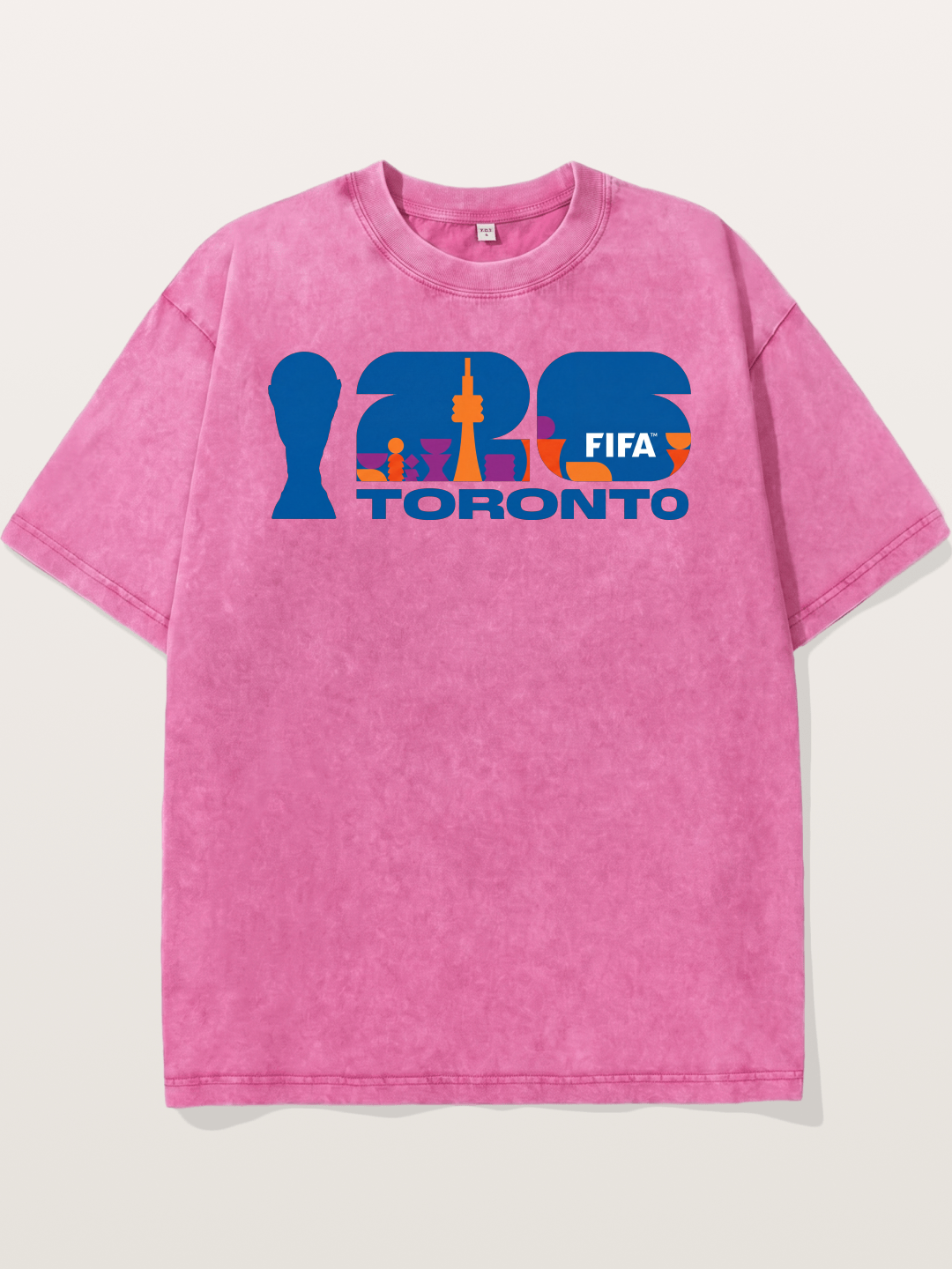 Toronto WC 2026 CN Tower Logo Washed T-shirt