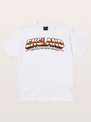 England Retro Team Logo WC Cotton T-shirt