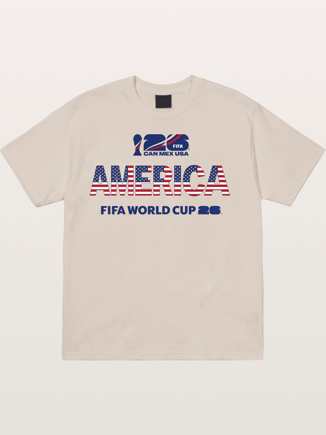 2026 World Cup MEXUSA Flag Art Cotton T-shirt
